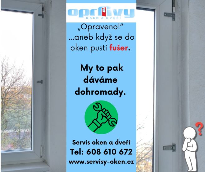 🔧 Když se do oprav oken pustí „odborník“… I po letech v oboru nás pořád dokáže něco překvapit. Naše zákaznice potřebovala...
