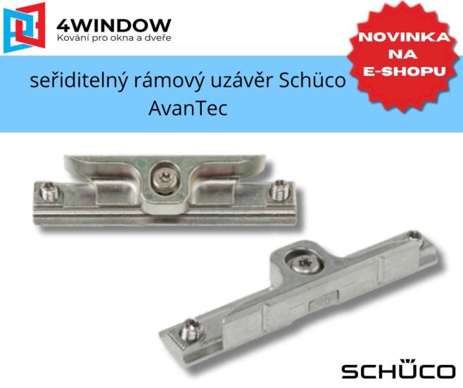 🔧 Novinka na e-shopu: Seřiditelný rámový uzávěr Schüco AvanTec! Precizní kousek z dílny Schüco, který vám pomůže doladit...